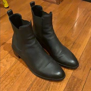 LOEFFLER RANDALL leather Chelsea boots